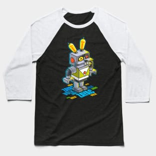 Robot rabbit Baseball T-Shirt